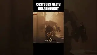 When a Custodes Meets a Dreadnought 