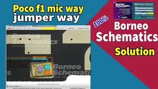 poco f1 mic way jumper solution, how to solution mic way Borneo Schematics