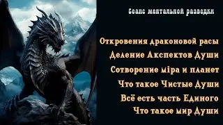 Откровения драконовой расы. Как чистые Души творят мiры и реальности. Что такое опыт Души.