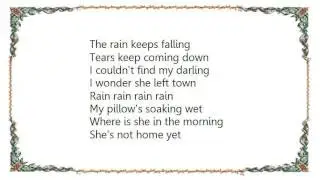 Freddy Fender - Rains Came Lyrics