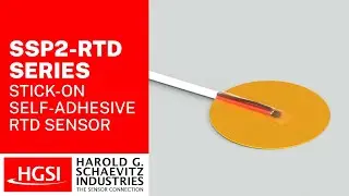 SSP2-RTD Series Stick-On Self-Adhesive RTD Sensor Overview