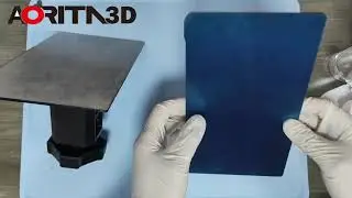 Aorita3d Flex steel build plate system for resin printer