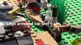 Lego test: Armored car / Лего тест: Бронемашина / 11fps
