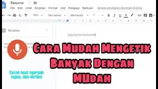 Cara Cepat Mengetik Banyak di Microsoft Word #Tutorial