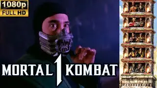 MK1 *1995 REPTILE* KLASSIC TOWER GAMEPLAY!! (GORO AS KAMEO) 1080p 60 FPS (MORTAL KOMBAT 1) MK12