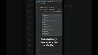 How to read data from cvs file with Python 