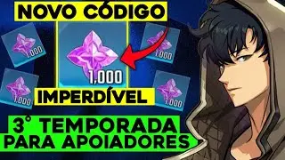 1.000 ESSÊNCIAS GRÁTIS! Novo código imperdível para apoiadores - Solo Leveling Arise