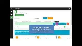 How to create a professional learning community (PLC) on the platform