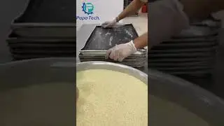 P110 Small dough extruder cake customer feedback  #shorts