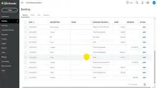 Using Banking Rules and Adding Transactions on QuickBooks Online
