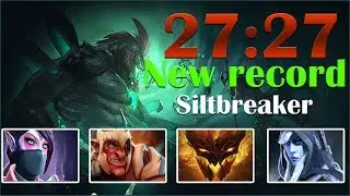 Dota 2 SiltBreaker Record Time 