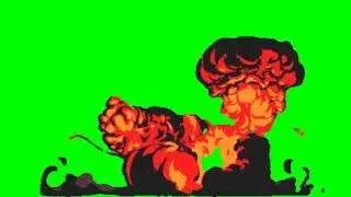Blast green screen animation| editor g