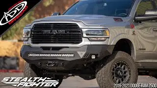 2019 - 2021 Dodge Ram 2500/3500 Stealth Fighter Front Bumper
