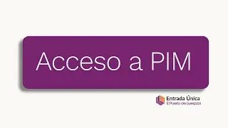 Acceso a PIM | Entrada Única