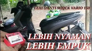 YAMAHA LEXI REPLACE SHOCK REAR VARIO 150 @Woey Channel