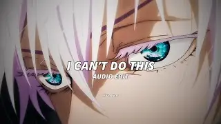 I Can't Do This - K3NT4! [edit audio]
