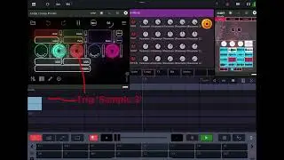 Drambo + Loopy Pro 1.1 setup Octatrack workflow (RATE, Speed, Pitch P-lock)