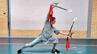 Shaolin Tiger Hook Swords 雙鉤 Shuang Gou Twin Hooks - He Yong Gan Martial Arts