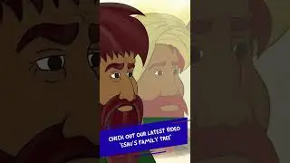 Esau’s Family Tree Short #biblestories #genesis #youtubeshorts #jacobandesau #kidsvideo