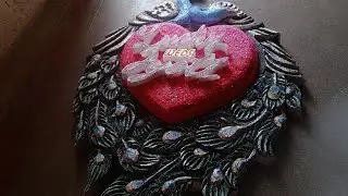 thermocol heart design