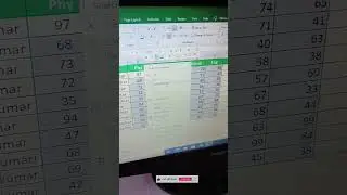 How to create marksheet in excel 🔥🔥🔥 #viral #excel #youtubeshorts #shortsviral #trending #shorts