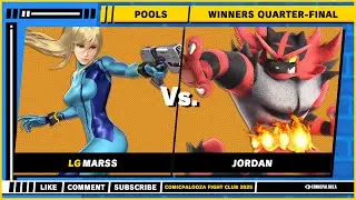 Comicpalooza 2025 - Winners Quarters - Marss (Zero Suit Samus) VS Jordan (Incineroar) - SSBU Singles