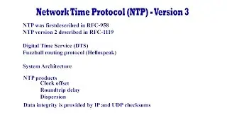 Network Time Protocol (NTP)