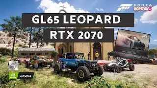 Forza Horizon 5 RTX 2070 - I7 10750H - 1080p - Max Graphics | Performance Benchmarks