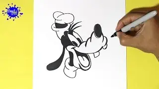 Como Dibujar a Goofy - How to Draw Goofy