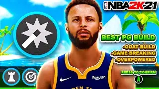 The *NEW* BEST Point Guard Build in NBA 2K21 - Unstoppable DEMI-GOD PG Build in Next Gen NBA 2K21
