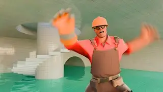 TF2 Engineer In Liminal Space