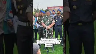 Pasukan Pemberantas Judi online ,Narkoba dan korupsi besutan Presiden RI Prabowo #amazing
