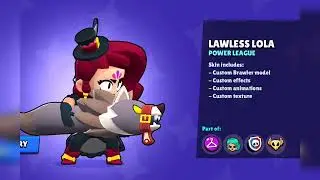 all the power league skins & pins | Brawl stars