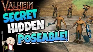 Valheim: Poseable Female & Male Armor Stands - Secret Hidden Items