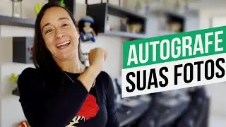 Autografe Ou Escreva Nas Suas Fotos