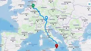 Naar Italie 1