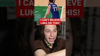 Luka Doncic Reaction Is Priceless 😂 #dallasmavericks #dunk