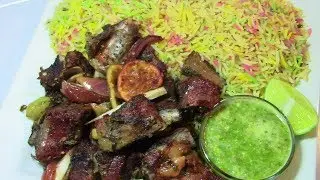 Somali Bariis iyo Hilib Ari oo Macaan Badan (Rice with Goat meat) - Ep. 82