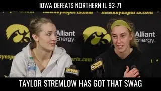 Hawkeye Taylor Stremlow Brings Swag To The Game #hawkeyes