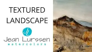 Watercolor - Textures In The Landscape