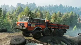New Tatra T813 DLC Performance In Snow Runner | Smash TV