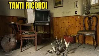 VILLA ABBANDONATA DA TANTI ANNI ANCORA PIENA DI RICORDI