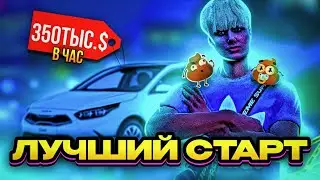 ЛУЧШИЙ СТАРТ, 500К В ЧАС GTA 5 RP (radmir 3)