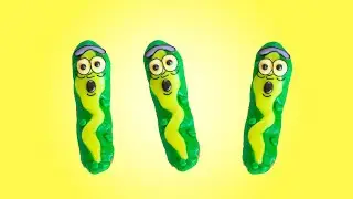 making Pickle Rick eclair from television series Rick and Morty