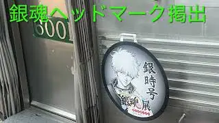 南海6000系を銀魂が電車ジャック