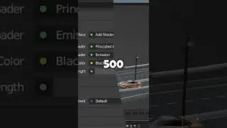 How to make a car animation #shorts #blender