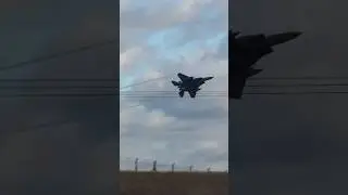 F-15 low approach lakenheath
