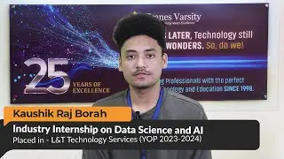 Testimonial by Kaushik | Placed in L&T Technology Services| Industry Internship on Data Science & AI