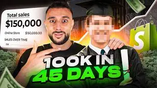 $153,567 Dropshipping From SCRATCH In 90 days (I Literally Show Everything!)