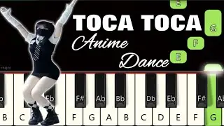 Toca Toca 🔥 | Fly Project | Piano tutorials | Piano Notes | Piano Online 